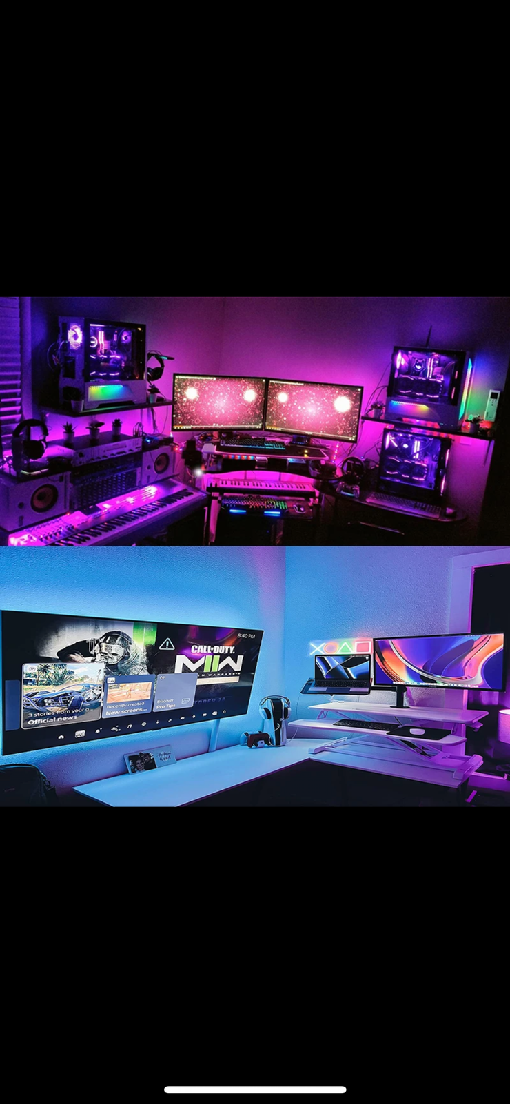 Bluetooth controlled LED light strips